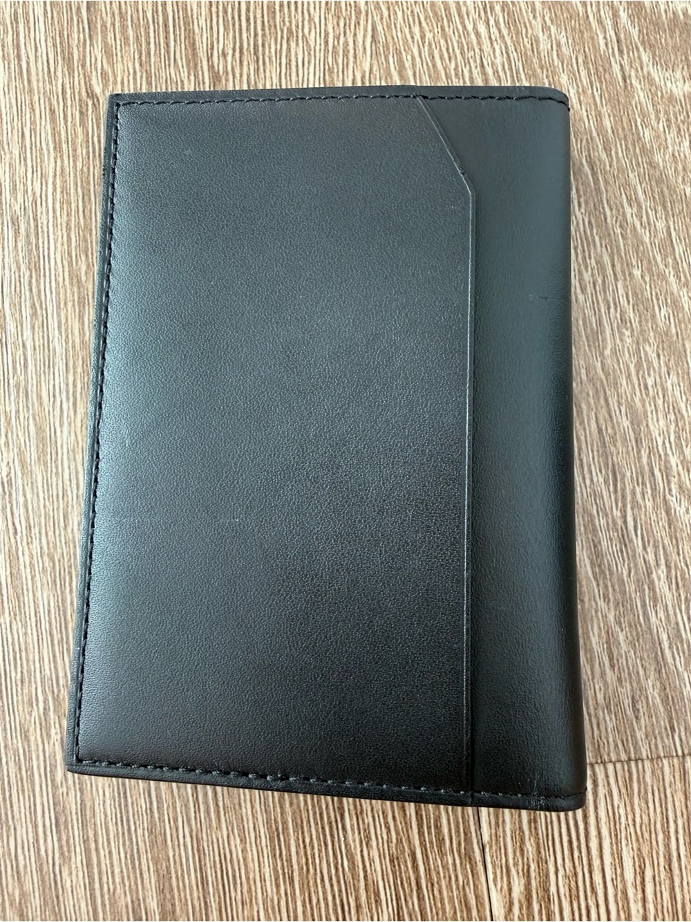 Authentic Cartier Black Leather Card Holder with Gold Logo Accent - Picture 5 of 6